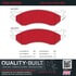 1002-0702M by MPA ELECTRICAL - Quality-Built Disc Brake Pad Set - Work Force, Heavy Duty, with Hardware