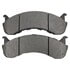 1002-0786AM by MPA ELECTRICAL - Quality-Built Disc Brake Pad Set - Work Force, Heavy Duty, with Hardware