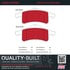 1002-0791M by MPA ELECTRICAL - Quality-Built Work Force Heavy Duty Brake Pads w/ Hardware