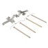 1002-0799M by MPA ELECTRICAL - Quality-Built Disc Brake Pad Set - Work Force, Heavy Duty, with Hardware