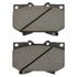 1002-0812M by MPA ELECTRICAL - Quality-Built Disc Brake Pad Set - Work Force, Heavy Duty, with Hardware