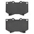 1002-0812M by MPA ELECTRICAL - Quality-Built Disc Brake Pad Set - Work Force, Heavy Duty, with Hardware