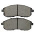 1002-0815AM by MPA ELECTRICAL - Quality-Built Work Force Heavy Duty Brake Pads w/ Hardware