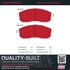 1002-0815AM by MPA ELECTRICAL - Quality-Built Work Force Heavy Duty Brake Pads w/ Hardware