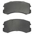 1002-0904M by MPA ELECTRICAL - Quality-Built Work Force Heavy Duty Brake Pads w/ Hardware