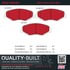 1002-0914M by MPA ELECTRICAL - Quality-Built Disc Brake Pad Set - Work Force, Heavy Duty, with Hardware
