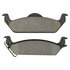 1002-0963M by MPA ELECTRICAL - Quality-Built Work Force Heavy Duty Brake Pads w/ Hardware
