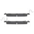 1002-0969M by MPA ELECTRICAL - Quality-Built Work Force Heavy Duty Brake Pads w/ Hardware