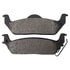 1002-1012M by MPA ELECTRICAL - Quality-Built Disc Brake Pad Set - Work Force, Heavy Duty, with Hardware