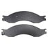 1002-1010M by MPA ELECTRICAL - Quality-Built Disc Brake Pad Set - Work Force, Heavy Duty, with Hardware