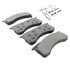 1002-1032M by MPA ELECTRICAL - Quality-Built Disc Brake Pad Set - Work Force, Heavy Duty, with Hardware
