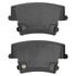 1002-1057BM by MPA ELECTRICAL - Quality-Built Disc Brake Pad Set - Work Force, Heavy Duty, with Hardware