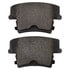 1002-1057AM by MPA ELECTRICAL - Quality-Built Disc Brake Pad Set - Work Force, Heavy Duty, with Hardware