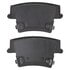 1002-1057AM by MPA ELECTRICAL - Quality-Built Disc Brake Pad Set - Work Force, Heavy Duty, with Hardware
