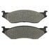 1002-1066M by MPA ELECTRICAL - Quality-Built Disc Brake Pad Set - Work Force, Heavy Duty, with Hardware