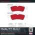 1002-1060M by MPA ELECTRICAL - Quality-Built Work Force Heavy Duty Brake Pads w/ Hardware