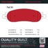 1002-1068M by MPA ELECTRICAL - Quality-Built Disc Brake Pad Set - Work Force, Heavy Duty, with Hardware