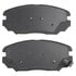 1002-1125AM by MPA ELECTRICAL - Quality-Built Disc Brake Pad Set - Work Force, Heavy Duty, with Hardware