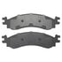 1002-1158M by MPA ELECTRICAL - Quality-Built Work Force Heavy Duty Brake Pads w/ Hardware