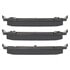 1002-1194M by MPA ELECTRICAL - Quality-Built Disc Brake Pad Set - Work Force, Heavy Duty, with Hardware