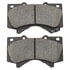 1002-1303M by MPA ELECTRICAL - Quality-Built Disc Brake Pad Set - Work Force, Heavy Duty, with Hardware