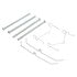 1002-1303M by MPA ELECTRICAL - Quality-Built Disc Brake Pad Set - Work Force, Heavy Duty, with Hardware