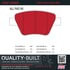 1002-1456M by MPA ELECTRICAL - Quality-Built Work Force Heavy Duty Brake Pads w/ Hardware
