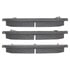 1002-1467M by MPA ELECTRICAL - Quality-Built Work Force Heavy Duty Brake Pads w/ Hardware