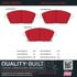1002-1467M by MPA ELECTRICAL - Quality-Built Work Force Heavy Duty Brake Pads w/ Hardware