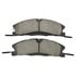 1002-1611AM by MPA ELECTRICAL - Quality-Built Disc Brake Pad Set - Work Force, Heavy Duty, with Hardware
