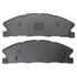 1002-1611M by MPA ELECTRICAL - Quality-Built Work Force Heavy Duty Brake Pads w/ Hardware