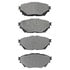 1002-1682M by MPA ELECTRICAL - Quality-Built Work Force Heavy Duty Brake Pads w/ Hardware