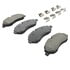 1002-1774M by MPA ELECTRICAL - Quality-Built Disc Brake Pad Set - Work Force, Heavy Duty, with Hardware