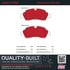 1002-1775M by MPA ELECTRICAL - Quality-Built Disc Brake Pad Set - Work Force, Heavy Duty, with Hardware