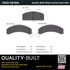 1003-0215M by MPA ELECTRICAL - Quality-Built Black Series Semi-Metallic Brake Pads w/ Hardware