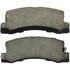 1003-0352C by MPA ELECTRICAL - Quality-Built Black Series Ceramic Brake Pads w/ Hardware