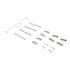 1003-0466M by MPA ELECTRICAL - Quality-Built Black Series Semi-Metallic Brake Pads w/ Hardware