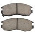 1003-0484C by MPA ELECTRICAL - Quality-Built Black Series Ceramic Brake Pads w/ Hardware