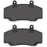 1003-0492C by MPA ELECTRICAL - Quality-Built Black Series Ceramic Brake Pads w/ Hardware