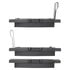 1003-0536AC by MPA ELECTRICAL - Quality-Built Black Series Ceramic Brake Pads w/ Hardware