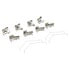 1003-0571C by MPA ELECTRICAL - Quality-Built Disc Brake Pad Set - Black Series, Ceramic, with Hardware