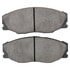 1003-0604C by MPA ELECTRICAL - Quality-Built Black Series Ceramic Brake Pads w/ Hardware