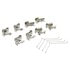 1003-0619C by MPA ELECTRICAL - Quality-Built Black Series Ceramic Brake Pads w/ Hardware
