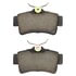 1003-0627C by MPA ELECTRICAL - Quality-Built Black Series Ceramic Brake Pads w/ Hardware
