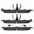 1003-0667C by MPA ELECTRICAL - Quality-Built Disc Brake Pad Set - Black Series, Ceramic, with Hardware