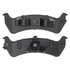 1003-0667C by MPA ELECTRICAL - Quality-Built Disc Brake Pad Set - Black Series, Ceramic, with Hardware