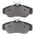 1003-0676C by MPA ELECTRICAL - Quality-Built Disc Brake Pad Set - Black Series, Ceramic, with Hardware