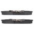 1003-0676C by MPA ELECTRICAL - Quality-Built Disc Brake Pad Set - Black Series, Ceramic, with Hardware