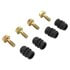 1003-0676C by MPA ELECTRICAL - Quality-Built Disc Brake Pad Set - Black Series, Ceramic, with Hardware