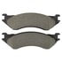 1003-0702AM by MPA ELECTRICAL - Quality-Built Disc Brake Pad Set - Black Series, Semi-Metallic, with Hardware